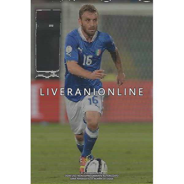 6-9-2013 Palermo : Italia - Bulgaria Qualificazioni Mondiali Calcio 2014 Nella foto: Daniele De Rossi GIUSEPPE SERGI/AG ALDO LIVERANI SAS 