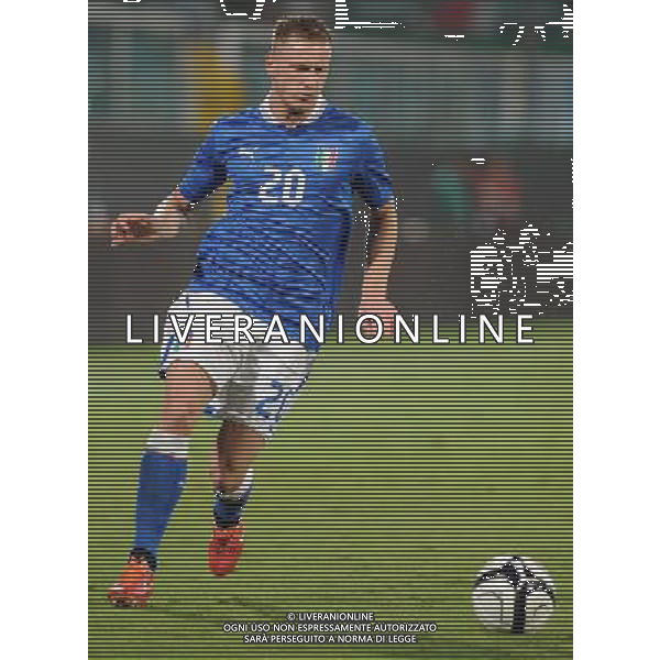 6-9-2013 Palermo : Italia - Bulgaria Qualificazioni Mondiali Calcio 2014 Nella foto: Ignazio Abate GIUSEPPE SERGI/AG ALDO LIVERANI SAS 