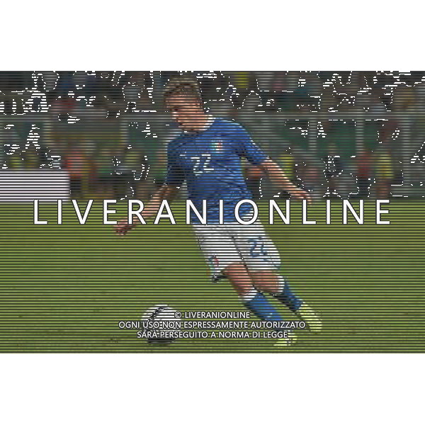 6-9-2013 Palermo : Italia - Bulgaria Qualificazioni Mondiali Calcio 2014 Nella foto: Emanuele Giaccherini GIUSEPPE SERGI/AG ALDO LIVERANI SAS 