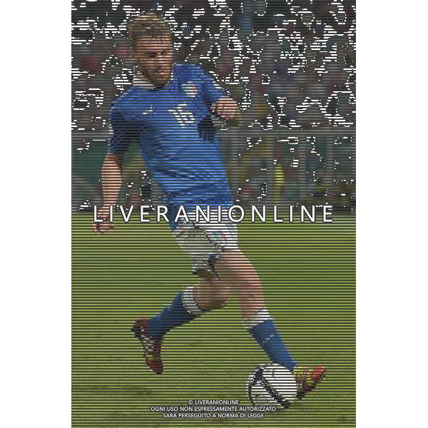 6-9-2013 Palermo : Italia - Bulgaria Qualificazioni Mondiali Calcio 2014 Nella foto: Daniele De Rossi GIUSEPPE SERGI/AG ALDO LIVERANI SAS 