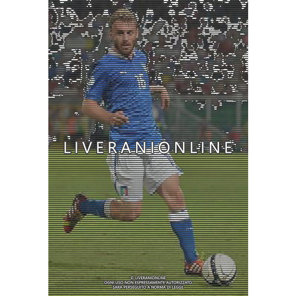 6-9-2013 Palermo : Italia - Bulgaria Qualificazioni Mondiali Calcio 2014 Nella foto: Daniele De Rossi GIUSEPPE SERGI/AG ALDO LIVERANI SAS 