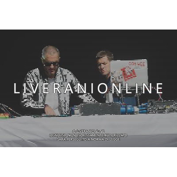 A-Yo featuring Mark Ronson Vs Zane Lowe DJ-ing at Bestival, Robin Hill Adventure Park, Isle Of Wight, UK on 7th September 2013. ©PHOTOSHOT/AGENZIA ALDO LIVERANI SAS -