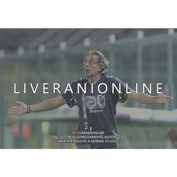 bergamo, stadio atleti azzurri d\'italia, 08 settembre 2013, nella foto L\'ALLENATORE DELL\' ALBINOLEFFE ARMANDO MADONNA ,ph.moro/ALDO LIVERANI