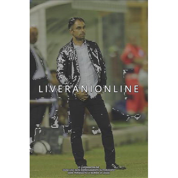 Rieti - 05/09/2013 - Stadio \'Centro d\'Italia\' - Qualificazioni Campionato Europeo Under 21 - Italia vs Belgio - nella foto: Johan Walem allenatore del Belgio /Ph. Fabrizio Corradetti - Ag. Aldo Liverani sas