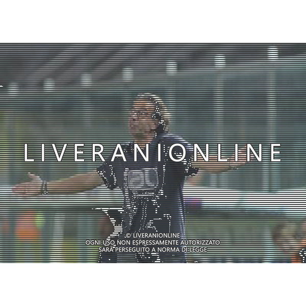 bergamo, stadio atleti azzurri d\'italia, 08 settembre 2013, nella foto L\'ALLENATORE DELL\' ALBINOLEFFE ARMANDO MADONNA ,ph.moro/ALDO LIVERANI