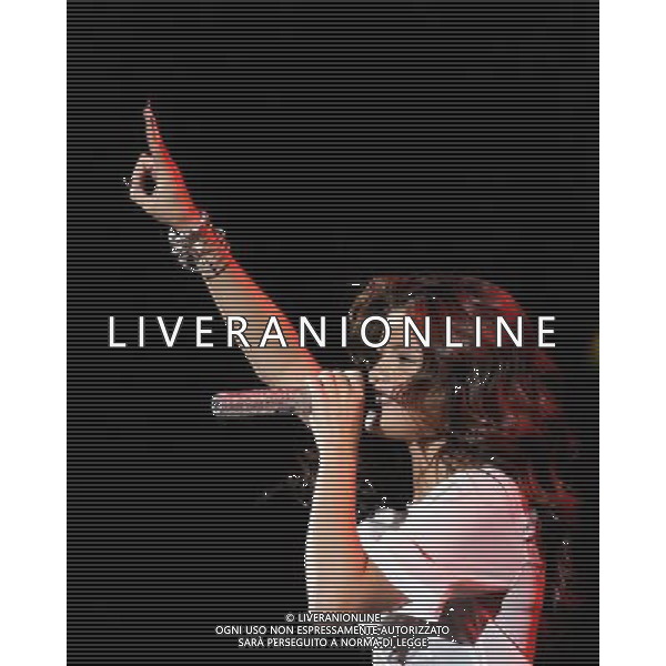 Selena Gomez plays Hammersmith Apollo on 08/09/2013 at Hammersmith Apollo, London. Persons pictured: Selena Gomez. ©photoshot/AGENZIA ALDO LIVERANI SAS - ITALY ONLY - EDITORIAL USE ONLY