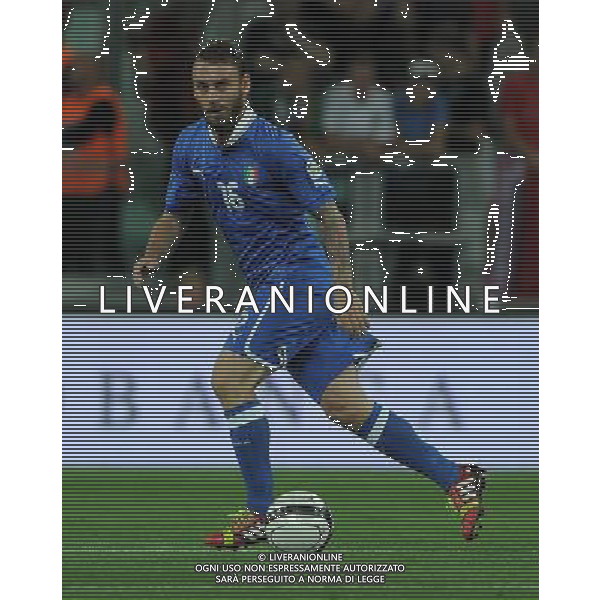 Qualificazioni ai Campionati Mondiali di Calcio Brasile FIFA 2014 Gruppo B Torino - 10.09.2013 Italia-Repubblica Ceca Nella Foto:de rossi /Ph.Vitez-Ag. Aldo Liverani