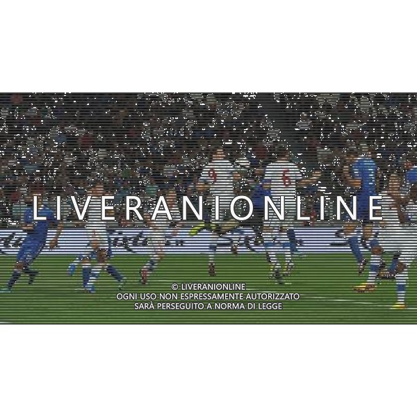 Qualificazioni ai Campionati Mondiali di Calcio Brasile FIFA 2014 Gruppo B Torino - 10.09.2013 Italia-Repubblica Ceca Nella Foto:chiellini gol /Ph.Vitez-Ag. Aldo Liverani