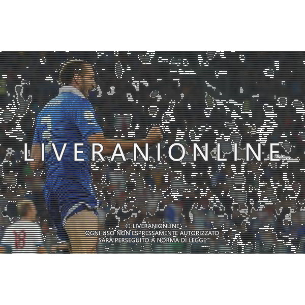 Qualificazioni ai Campionati Mondiali di Calcio Brasile FIFA 2014 Gruppo B Torino - 10.09.2013 Italia-Repubblica Ceca Nella Foto:chiellini esulta /Ph.Vitez-Ag. Aldo Liverani