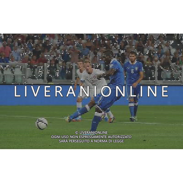 Qualificazioni ai Campionati Mondiali di Calcio Brasile FIFA 2014 Gruppo B Torino - 10.09.2013 Italia-Repubblica Ceca Nella Foto:balotelli gol /Ph.Vitez-Ag. Aldo Liverani