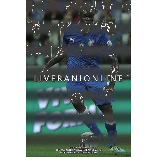 Qualificazioni ai Campionati Mondiali di Calcio Brasile FIFA 2014 Gruppo B Torino - 10.09.2013 Italia-Repubblica Ceca Nella Foto:balotelli /Ph.Vitez-Ag. Aldo Liverani