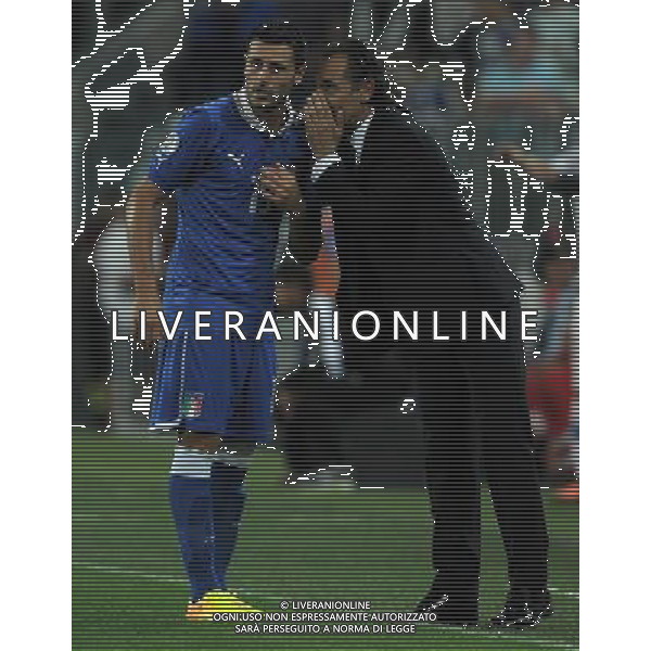 Qualificazioni ai Campionati Mondiali di Calcio Brasile FIFA 2014 Gruppo B Torino - 10.09.2013 Italia-Repubblica Ceca Nella Foto:pasqual prandelli /Ph.Vitez-Ag. Aldo Liverani