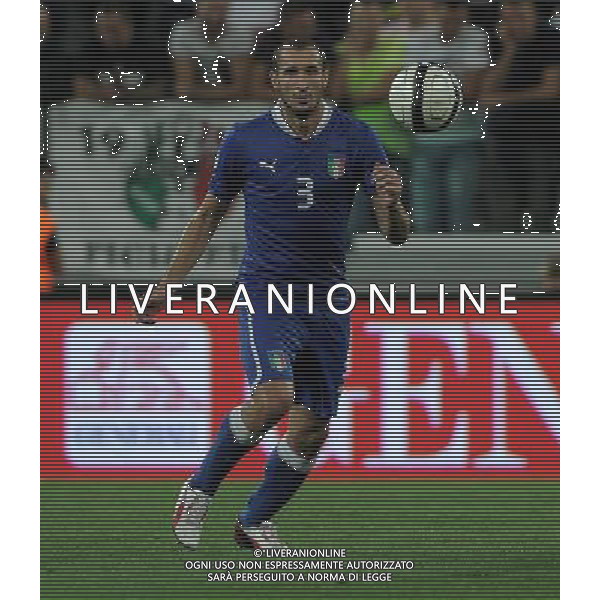 Qualificazioni ai Campionati Mondiali di Calcio Brasile FIFA 2014 Gruppo B Torino - 10.09.2013 Italia-Repubblica Ceca Nella Foto:chiellini /Ph.Vitez-Ag. Aldo Liverani