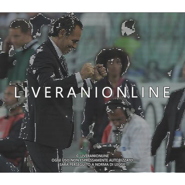 Qualificazioni ai Campionati Mondiali di Calcio Brasile FIFA 2014 Gruppo B Torino - 10.09.2013 Italia-Repubblica Ceca Nella Foto:prandelli esulta al fischio finale /Ph.Vitez-Ag. Aldo Liverani