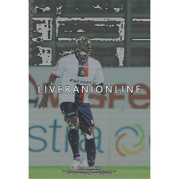 GUBBIO CALCIO 2013/2014 NELLA FOTO BOISFER RODRIGUEZ FOTO ROBERTO SETTONCE-AG ALDO LIVERANI SAS 