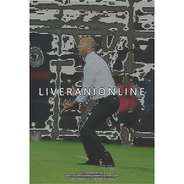 GUBBIO CALCIO 2013/2014 NELLA FOTO CRISTIAN BUCCHI ALLENATORE FOTO ROBERTO SETTONCE-AG ALDO LIVERANI SAS