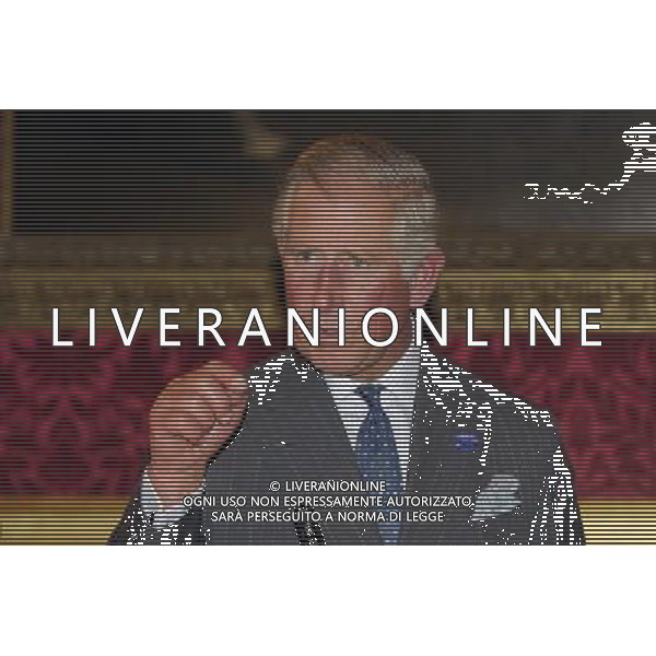 HRH The Prince of Wales hosts a reception for the global network of his charity, Youth Business International (YBI), in the St James\'s Palace State Apartments, London, UK. 09/09/2013. ©photoshot/AGENZIA ALDO LIVERANI SAS - ITALY ONLY - REALI INGLESI: Il Principe Carlo d\'inghilterra al Ricevimento del Global Youth Entrepreneurship presso St James Palace a Londra.