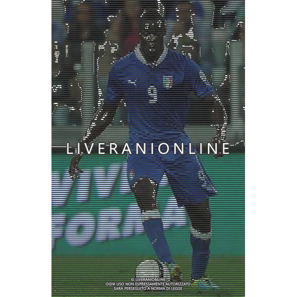 Qualificazioni ai Campionati Mondiali di Calcio Brasile FIFA 2014 Gruppo B Torino - 10.09.2013 Italia-Repubblica Ceca Nella Foto:Balotelli Mario /Ph.Vitez-Ag. Aldo Liverani