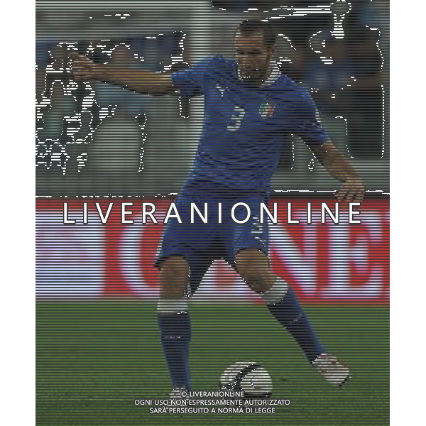 Qualificazioni ai Campionati Mondiali di Calcio Brasile FIFA 2014 Gruppo B Torino - 10.09.2013 Italia-Repubblica Ceca Nella Foto:Chiellini Giorgio /Ph.Vitez-Ag. Aldo Liverani