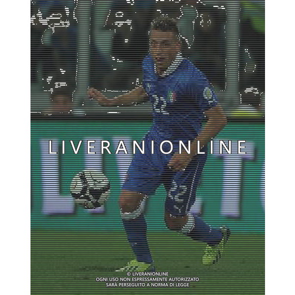 Qualificazioni ai Campionati Mondiali di Calcio Brasile FIFA 2014 Gruppo B Torino - 10.09.2013 Italia-Repubblica Ceca Nella Foto:Giaccherini Emanuele /Ph.Vitez-Ag. Aldo Liverani