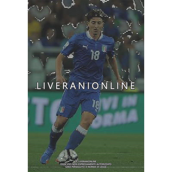 Qualificazioni ai Campionati Mondiali di Calcio Brasile FIFA 2014 Gruppo B Torino - 10.09.2013 Italia-Repubblica Ceca Nella Foto:Montolivo Riccardo /Ph.Vitez-Ag. Aldo Liverani