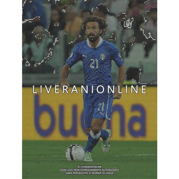 Qualificazioni ai Campionati Mondiali di Calcio Brasile FIFA 2014 Gruppo B Torino - 10.09.2013 Italia-Repubblica Ceca Nella Foto:Pirlo Andrea /Ph.Vitez-Ag. Aldo Liverani