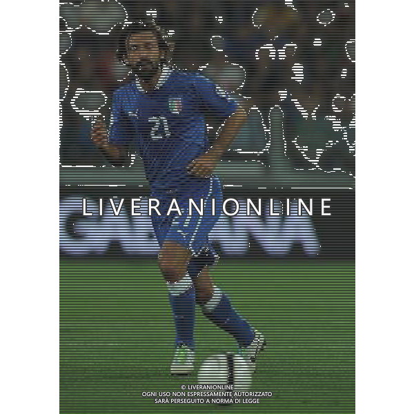 Qualificazioni ai Campionati Mondiali di Calcio Brasile FIFA 2014 Gruppo B Torino - 10.09.2013 Italia-Repubblica Ceca Nella Foto:Pirlo Andrea /Ph.Vitez-Ag. Aldo Liverani