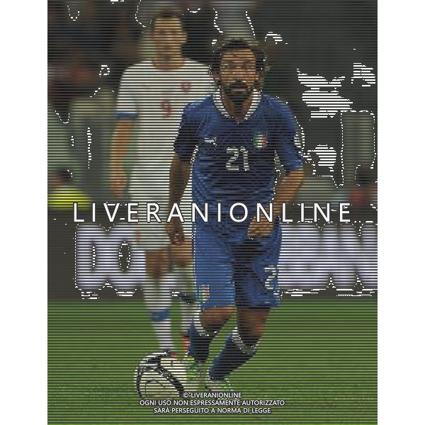 Qualificazioni ai Campionati Mondiali di Calcio Brasile FIFA 2014 Gruppo B Torino - 10.09.2013 Italia-Repubblica Ceca Nella Foto:Pirlo Andrea /Ph.Vitez-Ag. Aldo Liverani