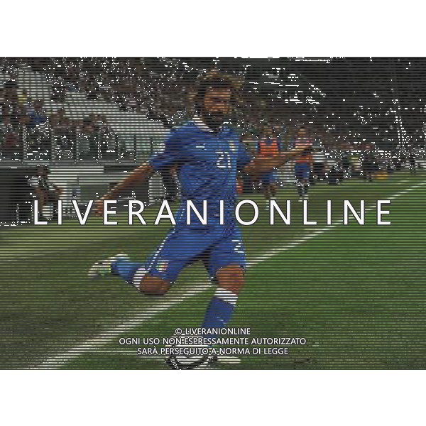 Qualificazioni ai Campionati Mondiali di Calcio Brasile FIFA 2014 Gruppo B Torino - 10.09.2013 Italia-Repubblica Ceca Nella Foto:Pirlo Andrea /Ph.Vitez-Ag. Aldo Liverani