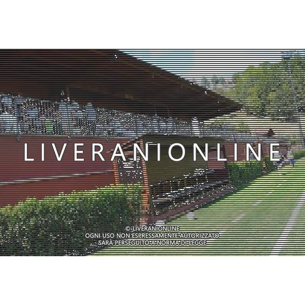 CASTEL RIGONE LO STADIO CON LE PANCHINE IN LEGNO AG ALDO LIVERANI SAS