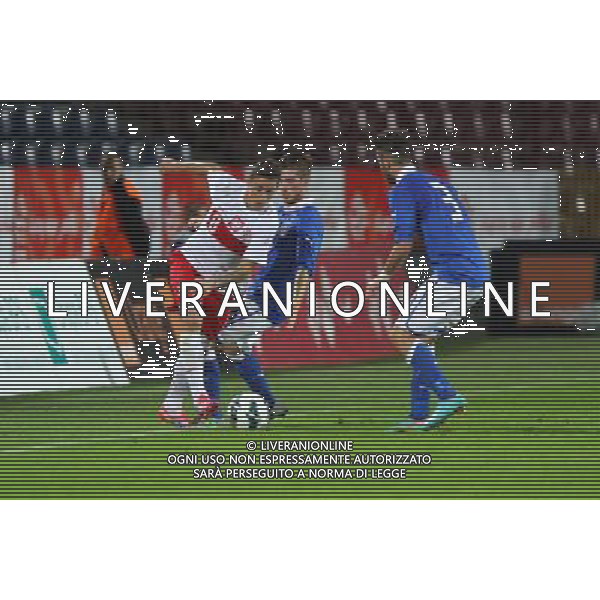 POLSKA SZCZECIN STADION IM. FLORIANA KRYGIERA 11.09.2013 MECZ POLSKA U20 - WLOCHY U20 NZ JAKUB BAK (L), GIANLUCA SANPIETRO, FRANCESCO ZAMPANO (P) FOT. KRZYSZTOF CICHOMSKI/NEWSPIX.PL POLAND SZCZECIN STADIUM IM. FLORIANA KRYGIERA 11.09.2013 MATCH POLAND U20 - ITALY U20 JAKUB BAK (L), GIANLUCA SANPIETRO, FRANCESCO ZAMPANO (P) FOT. KRZYSZTOF CICHOMSKI/NEWSPIX.PL --- Newspix.pl AG ALDO LIVERANI SAS ONLY ITALY *** Local Caption *** www.newspix.pl mail us: info@newspix.pl call us: 0048 022 23 22 222 --- Polish Picture Agency by Ringier Axel Springer Poland