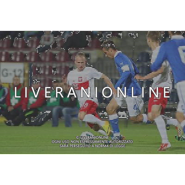 POLSKA SZCZECIN STADION IM. FLORIANA KRYGIERA 11.09.2013 MECZ POLSKA U20 - WLOCHY U20 NZ PATRICK DYTKO (L), VALERIO VERRE (P) FOT. KRZYSZTOF CICHOMSKI/NEWSPIX.PL POLAND SZCZECIN STADIUM IM. FLORIANA KRYGIERA 11.09.2013 MATCH POLAND U20 - ITALY U20 PATRICK DYTKO (L), VALERIO VERRE (P) FOT. KRZYSZTOF CICHOMSKI/NEWSPIX.PL --- Newspix.pl AG ALDO LIVERANI SAS ONLY ITALY *** Local Caption *** www.newspix.pl mail us: info@newspix.pl call us: 0048 022 23 22 222 --- Polish Picture Agency by Ringier Axel Springer Poland