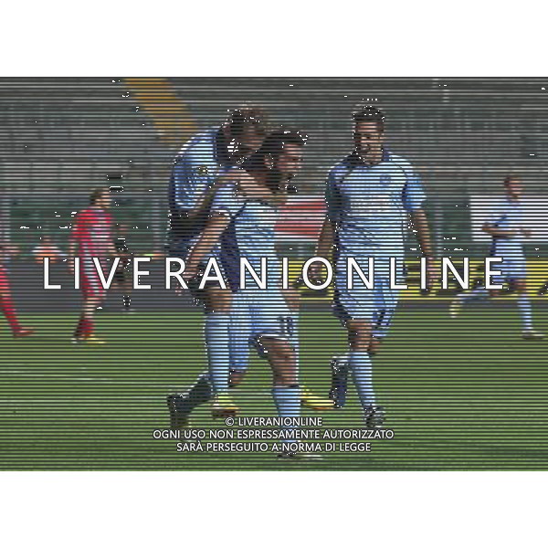 bergamo, stadio atleti azzurri d\'italia, nella foto VIOLA ALESSIO DOPOGOL ,ph.moro/ALDO LIVERANI Albinoleffe vs CREMONESE campionato calcio lega pro 13 settembre 2013