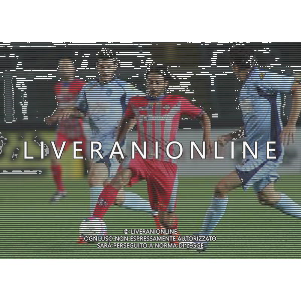 bergamo, stadio atleti azzurri d\'italia, 13 settembre 2013, nella foto DARIO BERGAMELLI ,ph.moro/ALDO LIVERANI Albinoleffe vs CREMONESE campionato calcio lega pro 13 settembre 2013