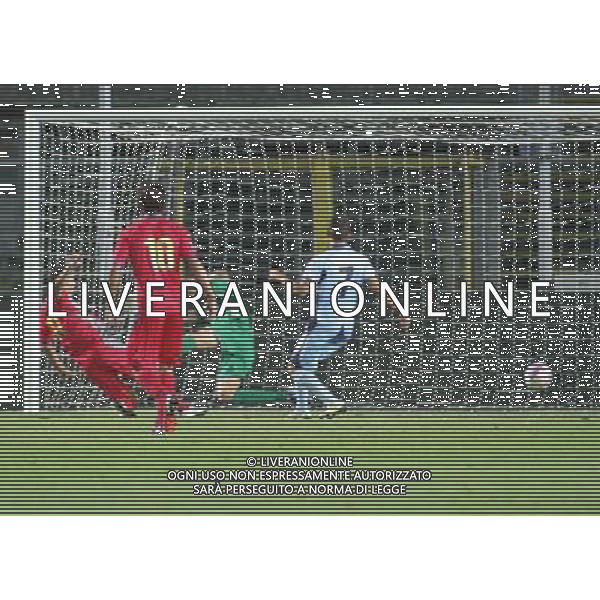 bergamo, stadio atleti azzurri d\'italia, 13 settembre 2013, nella foto GOL GAETANO CARIDI ,ph.moro/ALDO LIVERANI Albinoleffe vs CREMONESE campionato calcio lega pro 13 settembre 2013