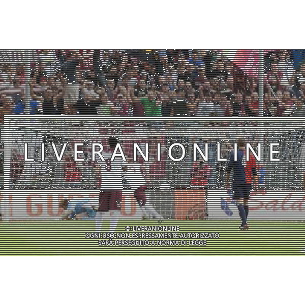 GUBBIO SALERNITANA LEGA PRO 15/09/2013 NELLA FOTO GOL SALERNITANA FOTO ROBERTO SETTONCE-AG ALDO LIVERANI