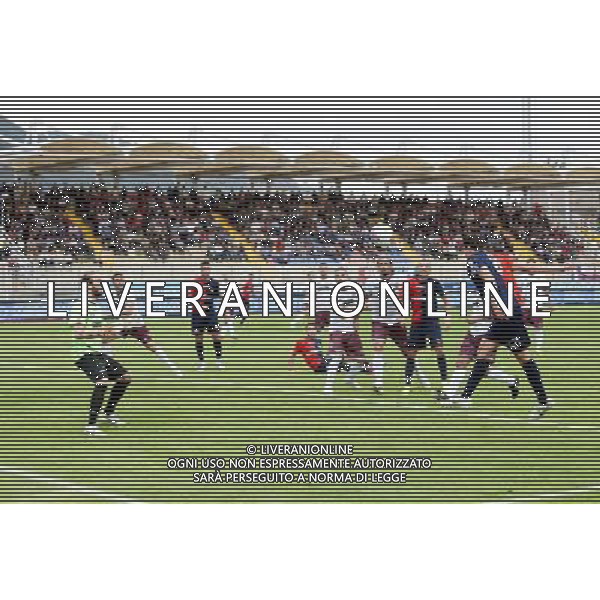 GUBBIO SALERNITANA LEGA PRO 15/09/2013 NELLA FOTO GOL MORONI FOTO ROBERTO SETTONCE-AG ALDO LIVERANI