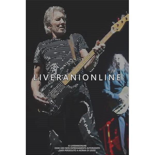Pink Floyd bassist Roger Waters (born George Roger Waters) performs The Wall Live at Wembley Stadium, London, England, UK on 14th September 2013. ©PHOTOSHOT/AGENZIA ALDO LIVERANI SAS - ITALY ONLY - EDITORIAL USE ONLY