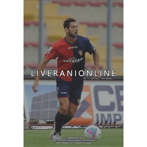 GUBBIO SALERNITANA LEGA PRO 15/09/2013 NELLA FOTO BARTOLUCCI GIOVANNI FOTO ROBERTO SETTONCE-AG ALD LIVERANI SAS