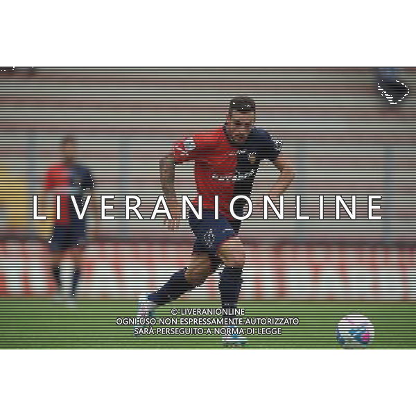 GUBBIO SALERNITANA LEGA PRO 15/09/2013 NELLA FOTO MALACCARI NICOLA FOTO ROBERTO SETTONCE-AG ALD LIVERANI SAS