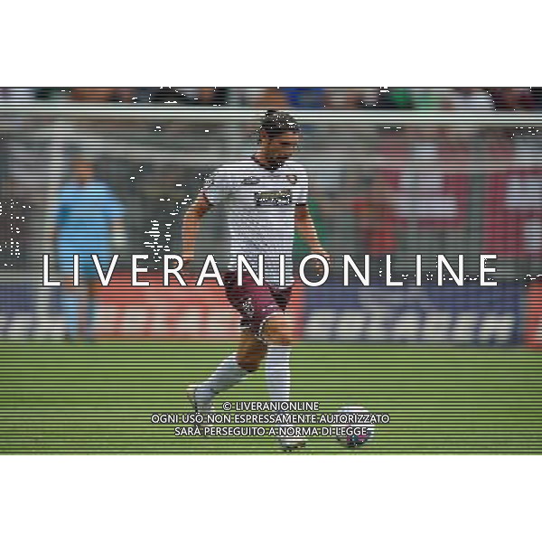 GUBBIO SALERNITANA LEGA PRO 15/09/2013 NELLA FOTO MORRIS MOLINARI FOTO ROBERTO SETTONCE-AG ALD LIVERANI SAS