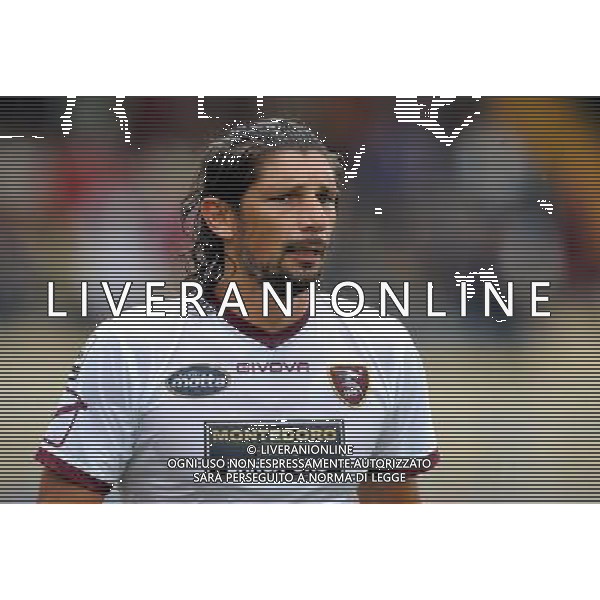 GUBBIO SALERNITANA LEGA PRO 15/09/2013 NELLA FOTO MORRIS MOLINARI FOTO ROBERTO SETTONCE-AG ALD LIVERANI SAS