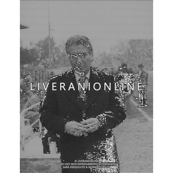 ARCHIVIO GIOVANNI LIVERANI NELLA FOTO TOMMASO MAESTRELLI ALLENATORE LAZIO AG ALDO LIVERANI SAS