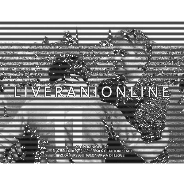 ARCHIVIO GIOVANNI LIVERANI NELLA FOTO TOMMASO MAESTRELLI ALLENATORE LAZIO CON GARLASCHELLI AG ALDO LIVERANI SAS