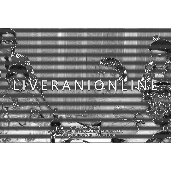ARCHIVIO GIOVANNI LIVERANI NELLA FOTO TOMMASO MAESTRELLI ALLENATORE LAZIO CON WILSON AG ALDO LIVERANI SAS