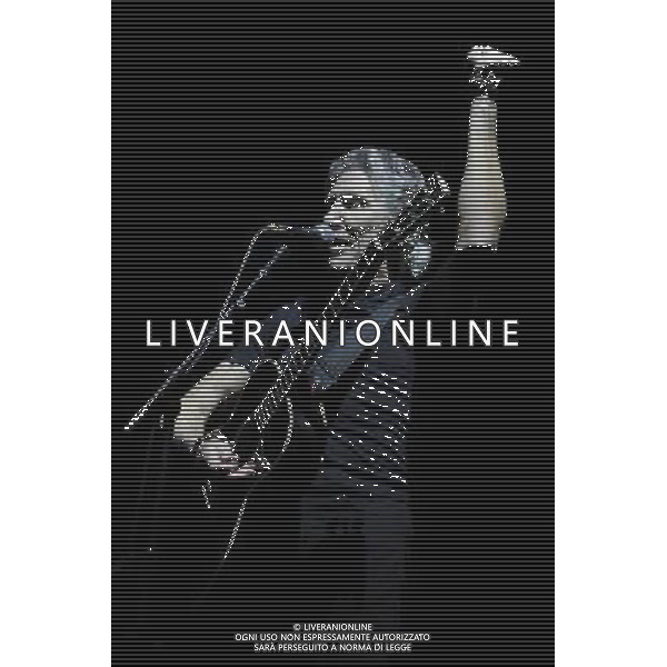 Roger Waters at Wembley Stadium, 14th September 2013. Original member of Pink Floyd performed The Wall, band\'s eleventh album from 1979, live in its entity. ©photoshot/AGENZIA ALDO LIVERANI SAS - ITALY ONLY - EDITORIAL USE ONLY