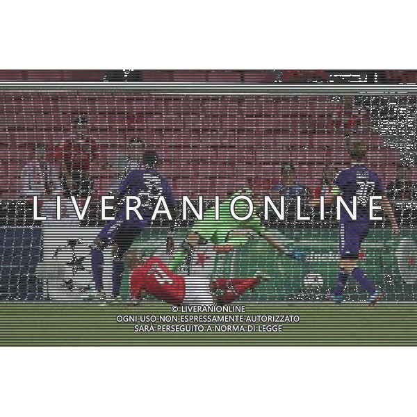 Goal de Luisao - 17.09.2013 - Anderlecht / Benfica - Ligue des Champions Photo : Carlos Rodrigues / Icon Sport AG ALDO LIVERANI SAS ONLY ITALY