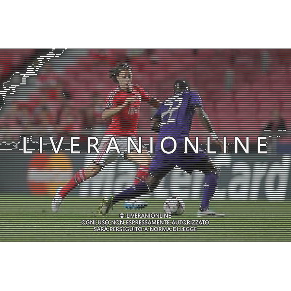 Lazar Markovic / Chancel Mbemba - 17.09.2013 - Anderlecht / Benfica - Ligue des Champions Photo : Carlos Rodrigues / Icon Sport AG ALDO LIVERANI SAS ONLY ITALY
