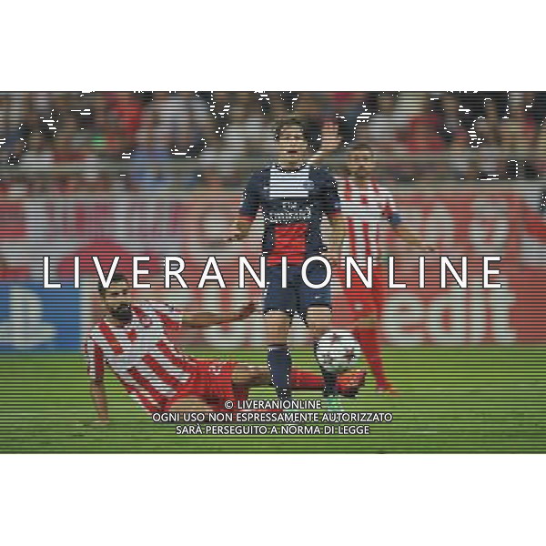 Maxwell SCHERRER - 17.09.2013 - Olympiakos / Paris Saint Germain - Ligue des Champions Photo: Amandine Noel / Icon Sport /AGENZIA ALDO LIVERANI SAS - ITALY ONLY - EDITORIAL USE ONLY