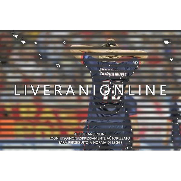 Zlatan IBRAHIMOVIC - 17.09.2013 - Olympiakos / Paris Saint Germain - Ligue des Champions Photo: Amandine Noel / Icon Sport /AGENZIA ALDO LIVERANI SAS - ITALY ONLY - EDITORIAL USE ONLY
